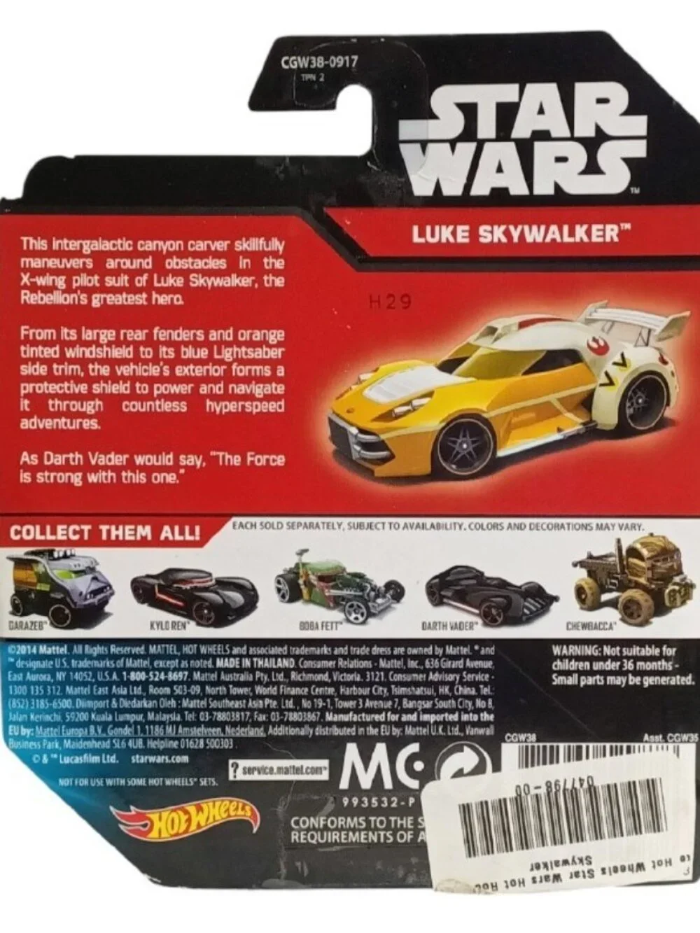 Hot Wheels/Star Wars lot hot